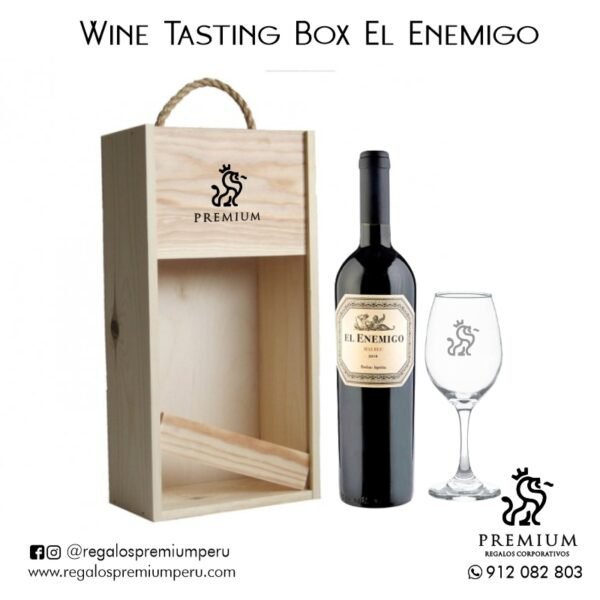 wine box el enemigo cata de vino regalos premium corporativos peru delivery empresas