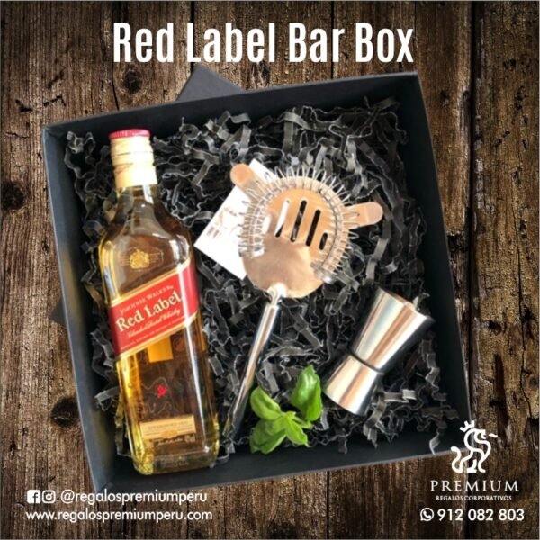 regalos premium peru corporativos giftbox box whisky red label grabado laser lima empresas personalizado